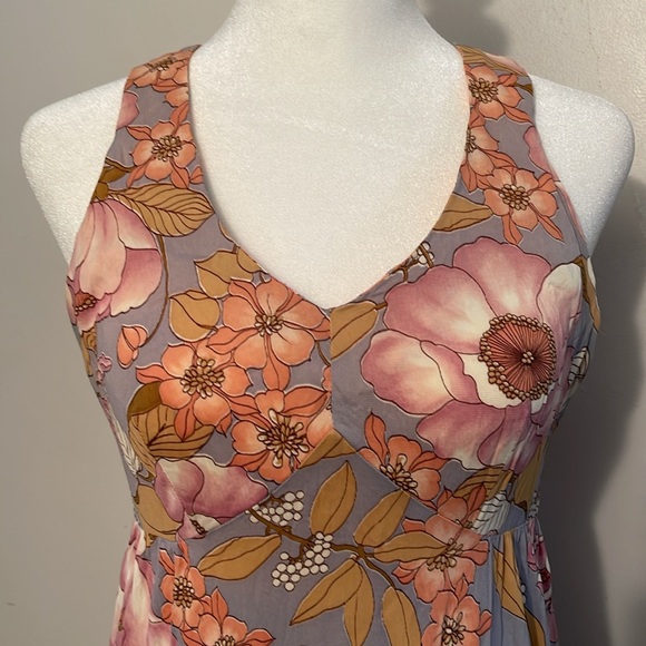 Handmade vintage OOPS California full lenth vintage sundress 24-139 - Picture 5 of 14
